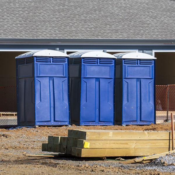 what is the cost difference between standard and deluxe porta potty rentals in Orient IL